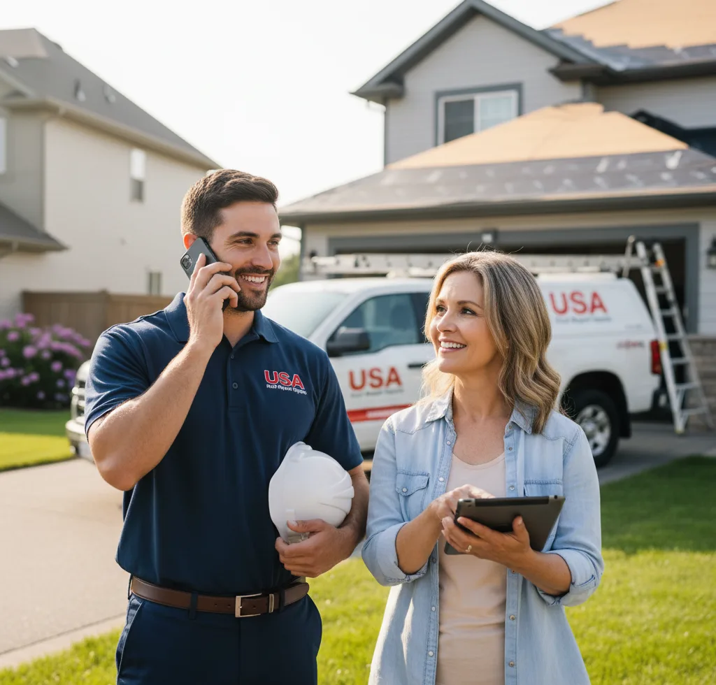 USA Roof Repair Experts customer support in Country Club Hills